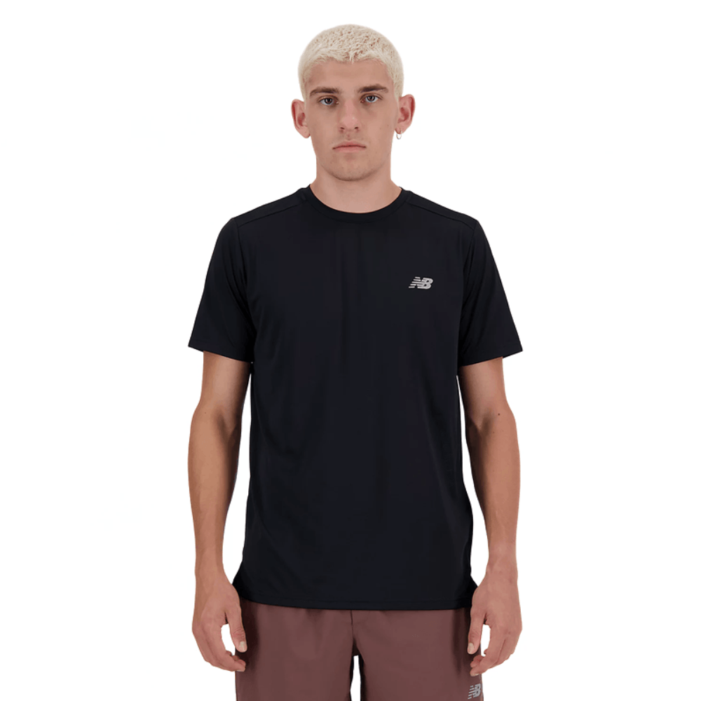 New Balance Camiseta MT41222B-BK M SPORT ESSENTIALS Preto. Poliamida -2-